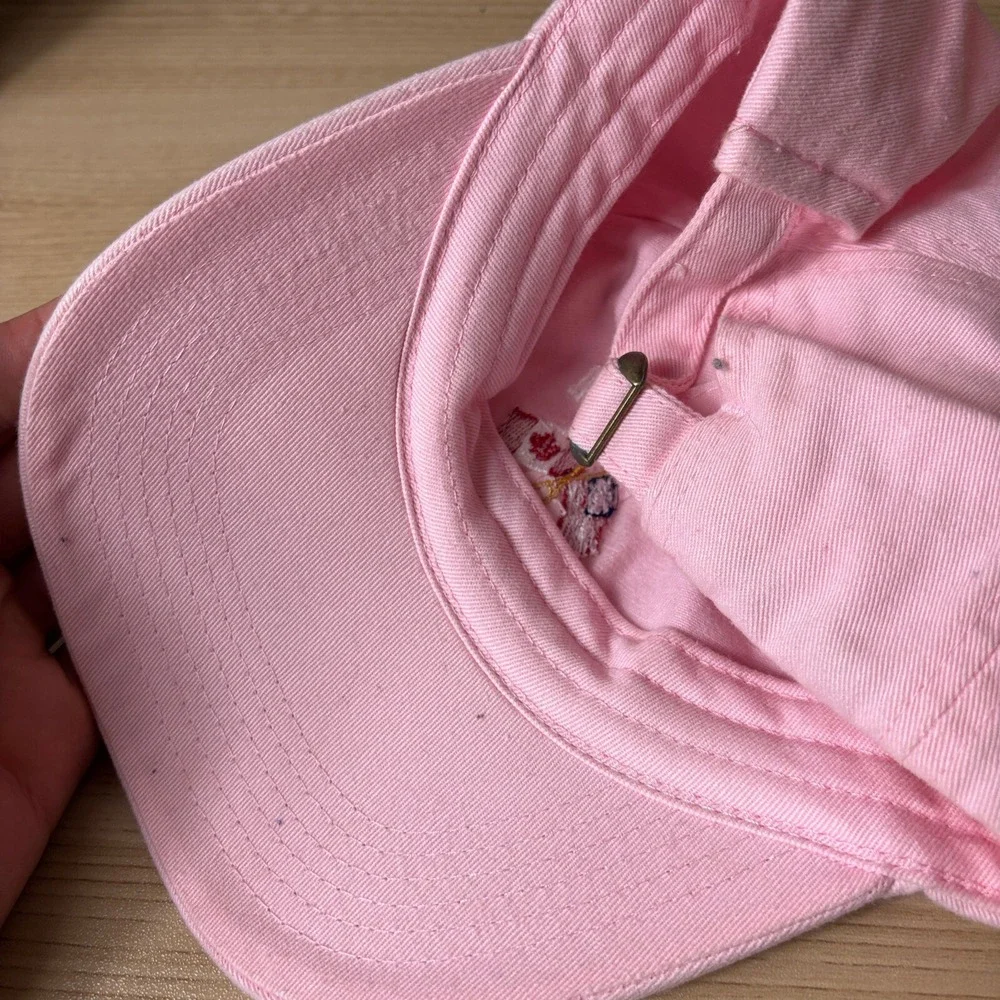 Can Am Matches Hat Cap Strap Back Womens Pink Outdoors Adjustable